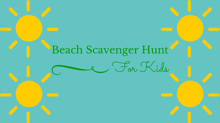 Beach Scavenger Hunt Scavenger Hunt