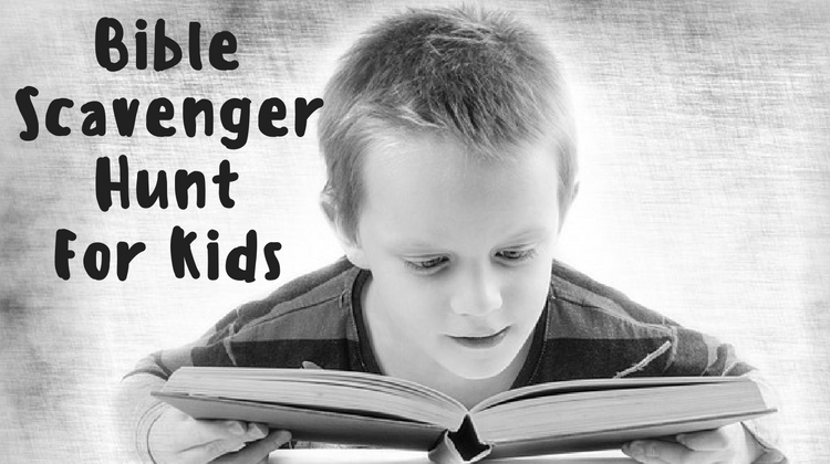 Bible Scavenger Hunt For Kids