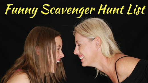 Funny Scavenger Hunt List
