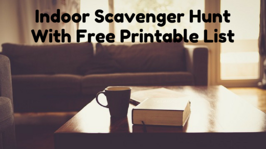 Indoor Scavenger Hunt List