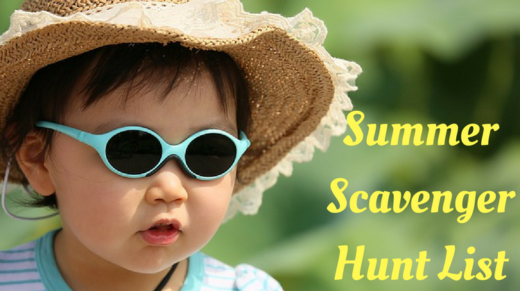 Summer Scavenger Hunt List
