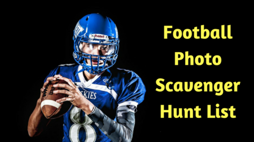 Football Photo Scavenger Hunt List
