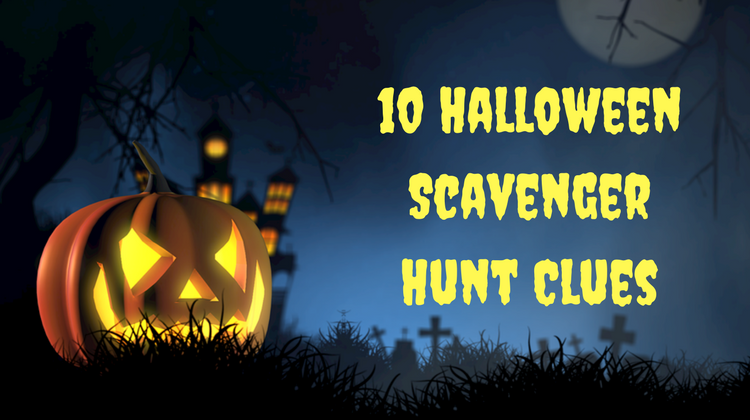 10 Halloween Scavenger Hunt Clues