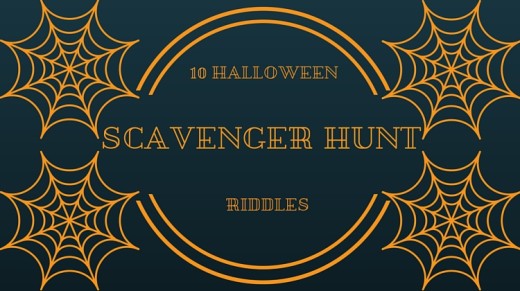 10 Halloween Scavenger Hunt Riddles