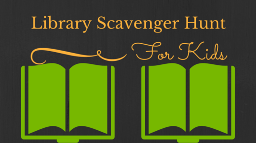 Library Scavenger Hunt For Kids